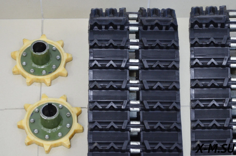 КОМПЛЕКТ РЕЗИНОВЫХ ГУСЕНИЦ КОЙРА (ПР-ВО COMPOSIT) С ПРИВОДНЫМИ БАРАБАНАМИ КОМПЛЕКТ РЕЗИНОВЫХ ГУСЕНИЦ КОЙРА (ПР-ВО COMPOSIT) С ПРИВОДНЫМИ БАРАБАНАМИ