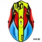 Козырек для шлема JUST1 J38 BLADE желтый/красный/синий