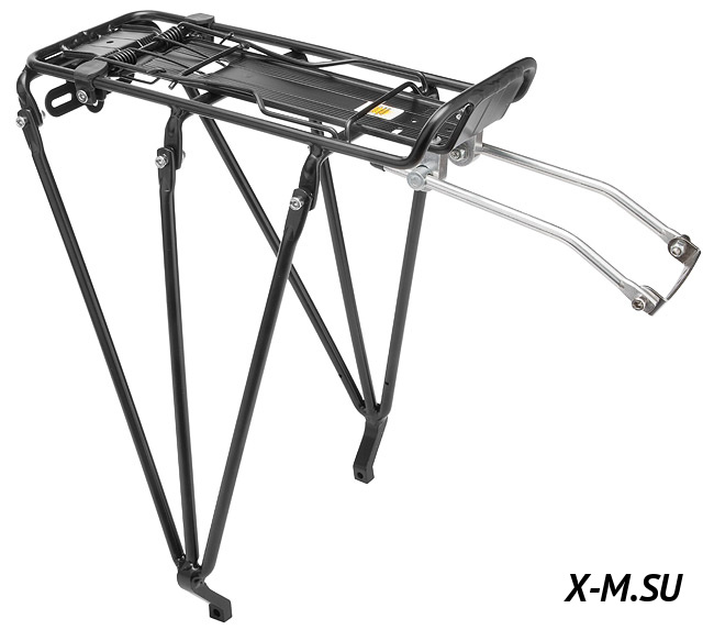 Багажник 26"-28" BLF-H14 разборный алюминиевый чёрный 10049 Багажник 26"-28" BLF-H14 разборный алюминиевый чёрный 10049