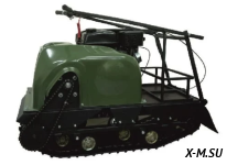 Мотобуксировщик PAXUS 500 AVANT MINI (1200 мм.), 9 л.с. HONDA