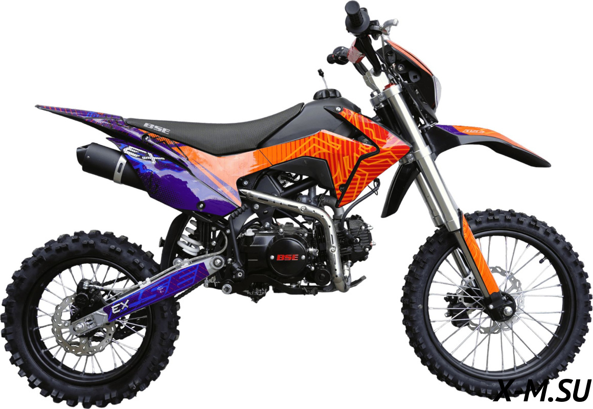 Питбайк BSE EX 14/12 Blue Orange Ant (040) Питбайк BSE EX 14/12 Blue Orange Ant (040)