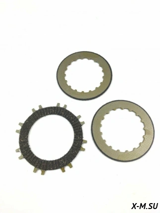 Диск сцепления  фрикционные (компл=3шт) полуавтомат YX 139FMB,147FMH,152FMH 50-110см3