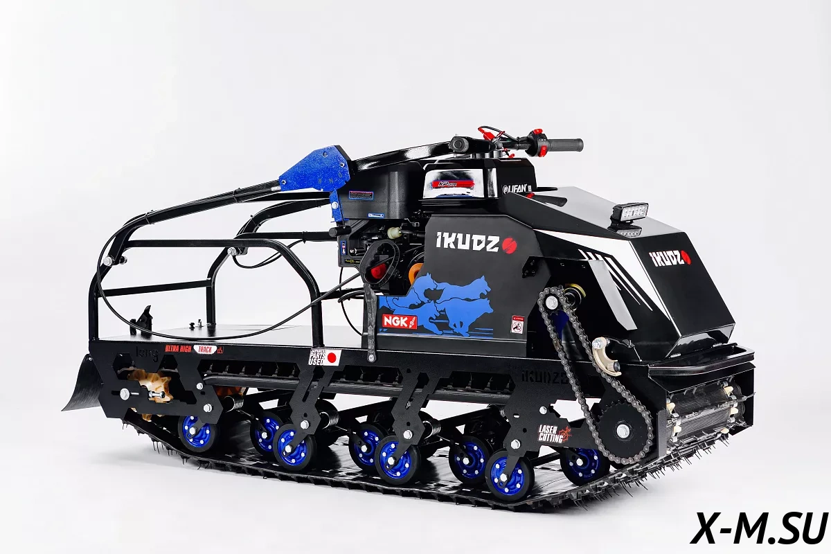 Мотобуксировщик IKUDZO 2.0 LONG 1700/500 EKR24 (двс PROMAX) Мотобуксировщик IKUDZO 2.0 LONG 1700/500 EKR24 (двс PROMAX)