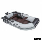 Гребная лодка GAVIAL 280 NT НАВЕСНОЙ ТРАНЕЦ + СЛАНЬ 1,5М