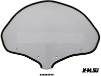 Стекло ветровое для снегохода STELS S 150/200  КАПИТАН  полиуриетан