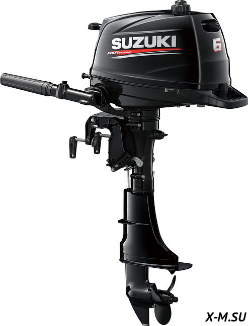 Лодочный мотор Suzuki DF6AS Черный Лодочный мотор Suzuki DF6AS Черный