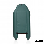 Лодка ПВХ Лидер &quot;Тайга-270Р&quot; рейки, плоское дно