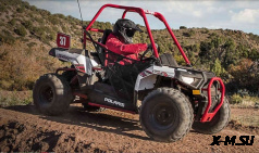 Мотовездеход POLARIS ACE® 150 EFI, White Lightning/Sky Blue (2021)